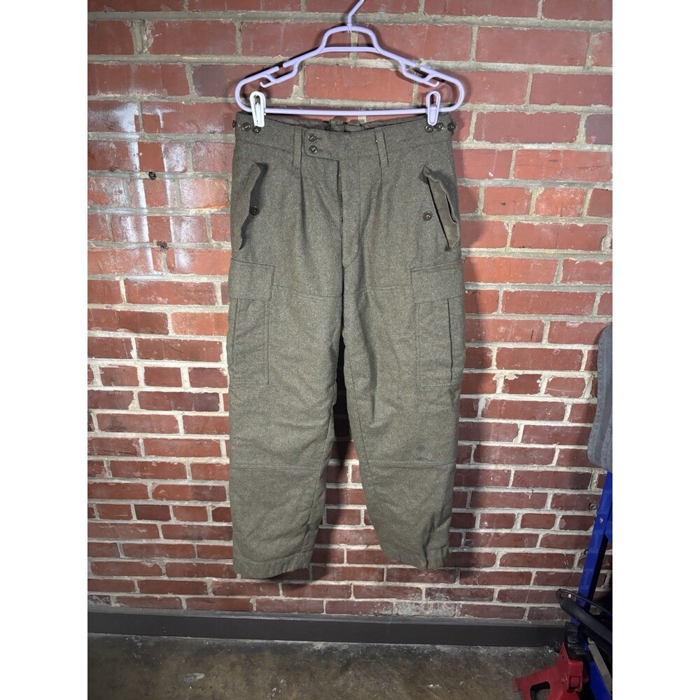 Vintage German Military Bottoms Pants K. Begemann 8405-12-130-5782 Size 32